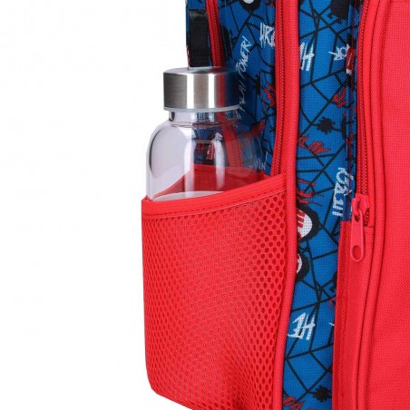 MARVEL | Sac à dos à roulettes Spiderman "Authentic" | Sac trolley garçon scolaire loisirs super-héros solide MARVEL | Sac à dos à roulettes Spiderman "Authentic" | Sac trolley garçon scolaire loisirs super-héros solide