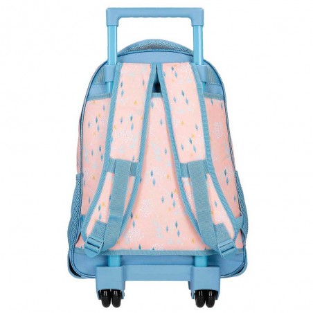 Disney Princesse | Sac à dos à roulettes La Reine des Neiges "Believe in the journey" | Sac trolley scolaire fille
