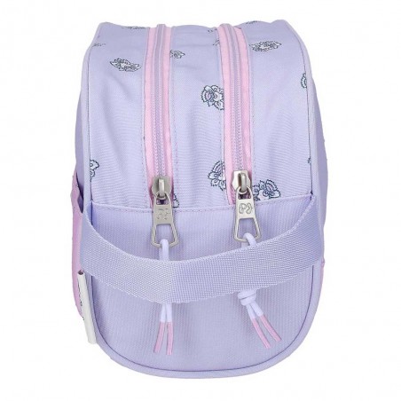 PEPE JEANS | Trousse de toilette fille "Becca" mauve | Nécessaire de voyage enfant ado original pas cher PEPE JEANS | Trousse de toilette fille "Becca" mauve | Nécessaire de voyage enfant ado original pas cher