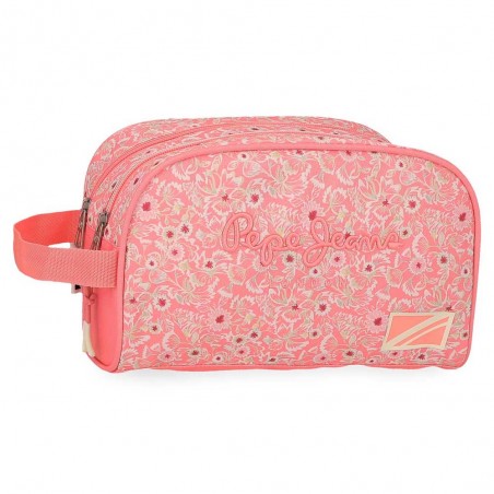 PEPE JEANS | Trousse de toilette fille "Nahid" | Nécessaire de voyage ado imprimé fleuri style Liberty pas cher