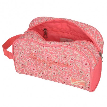 PEPE JEANS | Trousse de toilette fille "Nahid" | Nécessaire de voyage ado imprimé fleuri style Liberty pas cher