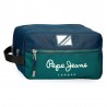 Trousse de toilette PEPE JEANS "Ben" bleu | Nécessaire de voyage homme sport pas cher marque Trousse de toilette PEPE JEANS "Ben" bleu | Nécessaire de voyage homme sport pas cher marque