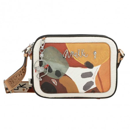 Anekke | Sac bandoulière 3 cpts "Alegria" | Sac femme porté croisé taille moyenne pratique et original Anekke | Sac bandoulière 3 cpts "Alegria" | Sac femme porté croisé taille moyenne pratique et original