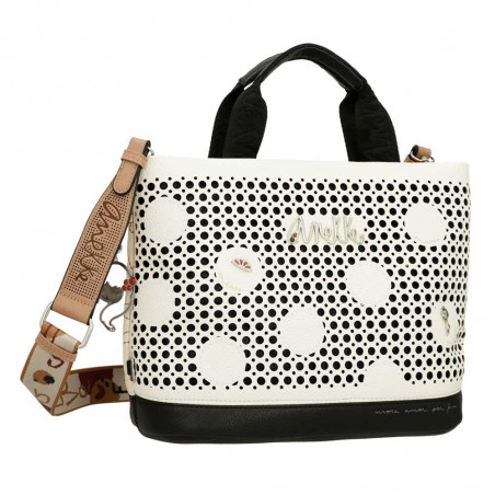 Anekke | Sac à main anses courtes "Lunares" | Sac femme porté main avec bandoulière style original