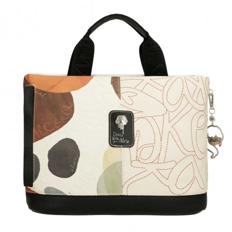 Anekke | Sac à main anses courtes "Lunares" | Sac femme porté main avec bandoulière style original