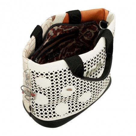 Anekke | Sac à main anses courtes "Lunares" | Sac femme porté main avec bandoulière style original
