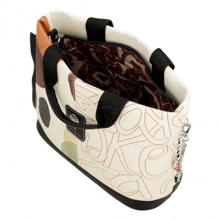 Anekke | Sac à main anses courtes "Lunares" | Sac femme porté main avec bandoulière style original