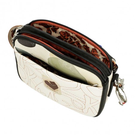 Anekke | Sac bandoulière à rabat "Lunares" | Sac femme porté croisé petit format original