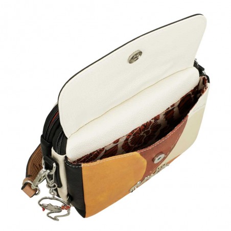 Anekke | Sac bandoulière à rabat "Lunares" | Sac femme porté croisé petit format original