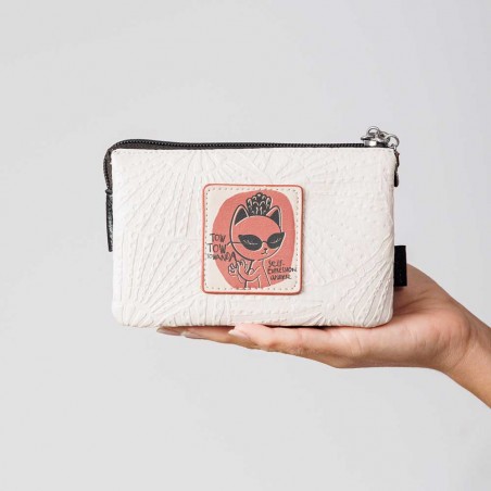 Anekke | Trousse triple multifonctions "Lunares" | Porte-monnaie 3 compartiments femme original pas cher