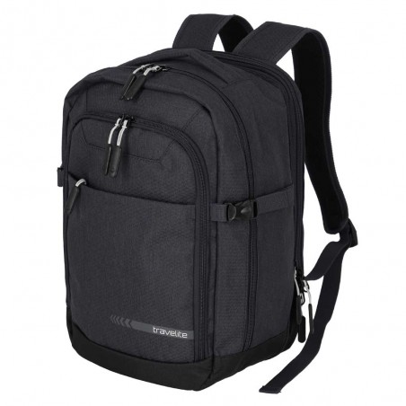 Travelite | Sac à dos cabine "Kick Off" gris anthracite | Bagage à main vol low cost pas cher