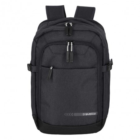 Travelite | Sac à dos cabine "Kick Off" gris anthracite | Bagage à main vol low cost pas cher