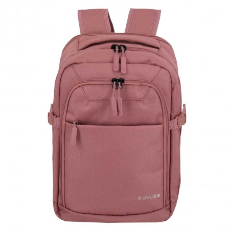 Travelite | Sac à dos cabine "Kick Off" rose | Bagage à main vol low cost pas cher