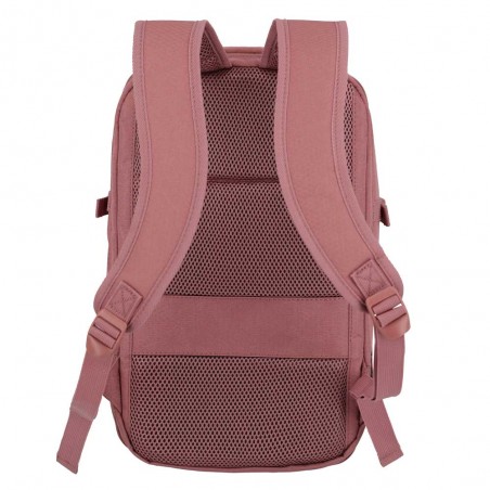 Travelite | Sac à dos cabine "Kick Off" rose | Bagage à main vol low cost pas cher