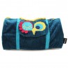 Les Déglingos | Sac week-end enfant "Astros le hibou" | Sac de voyage ou sac à langer en velours doux original léger Les Déglingos | Sac week-end enfant "Astros le hibou" | Sac de voyage ou sac à langer en velours doux original léger