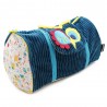 Les Déglingos | Sac week-end enfant "Astros le hibou" | Sac de voyage ou sac à langer en velours doux original léger Les Déglingos | Sac week-end enfant "Astros le hibou" | Sac de voyage ou sac à langer en velours doux original léger