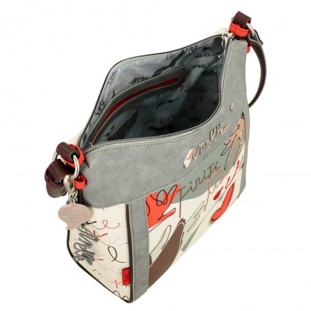 Anekke | Sac bandoulière femme "Olé" | Sac porté croisé grande capacité design original pas cher Anekke | Sac bandoulière femme "Olé" | Sac porté croisé grande capacité design original pas cher