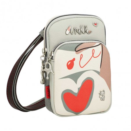 Anekke | Mini sac femme "Olé" | Pochette téléphone avec bandoulière design original pas cher Anekke | Mini sac femme "Olé" | Pochette téléphone avec bandoulière design original pas cher