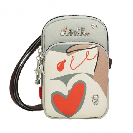 Anekke | Mini sac femme "Olé" | Pochette téléphone avec bandoulière design original pas cher Anekke | Mini sac femme "Olé" | Pochette téléphone avec bandoulière design original pas cher