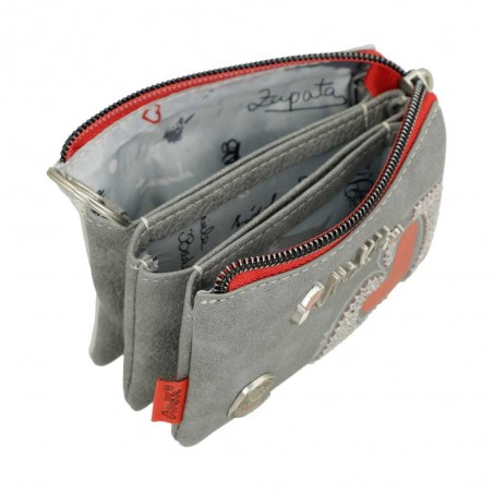 Anekke | Porte-monnaie triple "Olé" | Porte-monnaie femme à compartiments style original pas cher Anekke | Porte-monnaie triple "Olé" | Porte-monnaie femme à compartiments style original pas cher