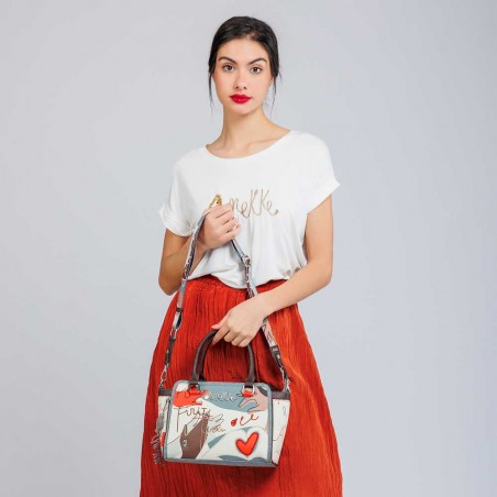 Anekke | Sac à main anses courtes "Olé" | Sac femme porté main avec bandoulière design original pas cher