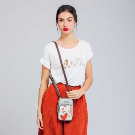 Anekke | Mini sac femme "Olé" | Pochette téléphone avec bandoulière design original pas cher Anekke | Mini sac femme "Olé" | Pochette téléphone avec bandoulière design original pas cher