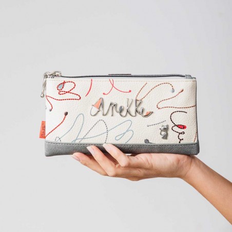 Anekke | Portefeuille tout-en-un souple "Olé" - L | Porte-monnaie et cartes femme grand modèle original anekke pas cher Anekke | Portefeuille tout-en-un souple "Olé" - L | Porte-monnaie et cartes femme grand modèle original anekke pas cher