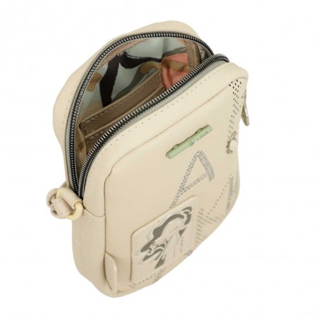 Anekke | Mini sac femme "Original" beige | Pochette téléphone bandoulière marque Anekke pas cher Anekke | Mini sac femme "Original" beige | Pochette téléphone bandoulière marque Anekke pas cher
