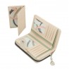 Anekke | Portefeuille compact zippé "Original" beige | Porte-monnaie et porte-cartes femme taille moyenne marque Anekke pas cher Anekke | Portefeuille compact zippé "Original" beige | Porte-monnaie et porte-cartes femme taille moyenne marque Anekke pas cher