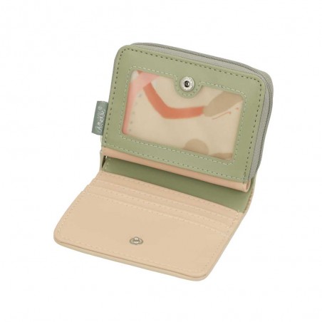 Anekke | Portefeuille mini femme "Original" vert | Petit porte-cartes fantaisie marque Anekke pas cher Anekke | Portefeuille mini femme "Original" vert | Petit porte-cartes fantaisie marque Anekke pas cher
