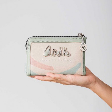 Anekke | Portefeuille compact souple "Original" - S | Porte-monnaie et cartes femme petit format marque Anekke pas cher Anekke | Portefeuille compact souple "Original" - S | Porte-monnaie et cartes femme petit format marque Anekke pas cher