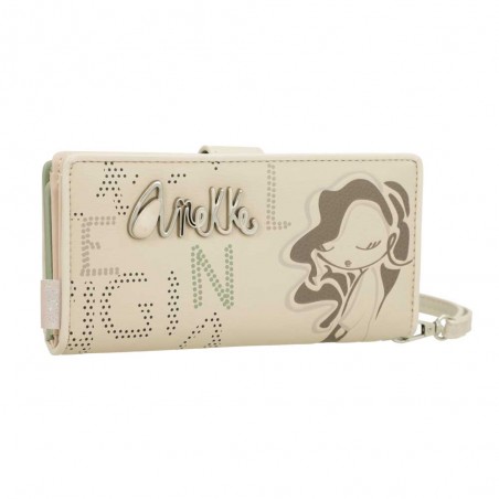 Anekke | Portefeuille tout-en-un femme "Original" beige | Compagnon porte-cartes marque Anekke pas cher Anekke | Portefeuille tout-en-un femme "Original" beige | Compagnon porte-cartes marque Anekke pas cher