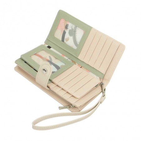 Anekke | Portefeuille tout-en-un femme "Original" beige | Compagnon porte-cartes marque Anekke pas cher Anekke | Portefeuille tout-en-un femme "Original" beige | Compagnon porte-cartes marque Anekke pas cher