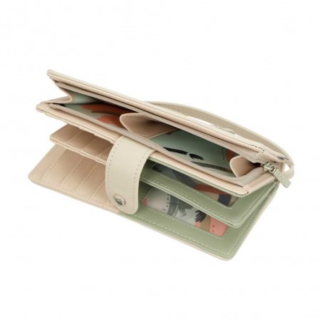 Anekke | Portefeuille tout-en-un femme "Original" beige | Compagnon porte-cartes marque Anekke pas cher Anekke | Portefeuille tout-en-un femme "Original" beige | Compagnon porte-cartes marque Anekke pas cher