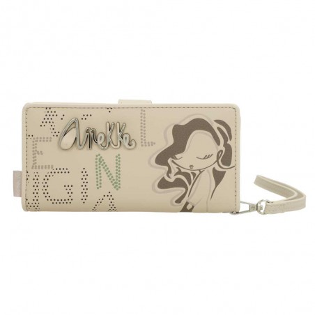 Anekke | Portefeuille tout-en-un femme "Original" beige | Compagnon porte-cartes marque Anekke pas cher Anekke | Portefeuille tout-en-un femme "Original" beige | Compagnon porte-cartes marque Anekke pas cher
