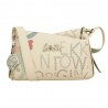 Anekke | Sac bandoulière femme "Original" beige | Sac porté croisé élégant marque Anekke pas cher Anekke | Sac bandoulière femme "Original" beige | Sac porté croisé élégant marque Anekke pas cher