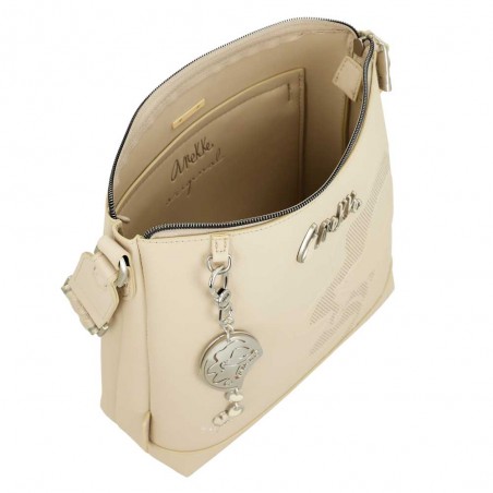 Anekke | Sac bandoulière femme "Original" beige | Sac porté croisé taille moyenne marque Anekke pas cher Anekke | Sac bandoulière femme "Original" beige | Sac porté croisé taille moyenne marque Anekke pas cher