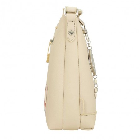 Anekke | Sac bandoulière femme "Original" beige | Sac porté croisé taille moyenne marque Anekke pas cher Anekke | Sac bandoulière femme "Original" beige | Sac porté croisé taille moyenne marque Anekke pas cher