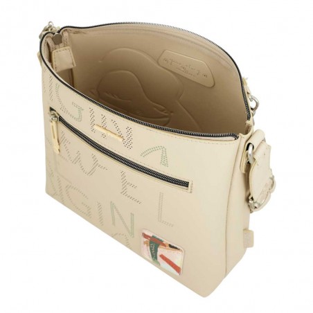 Anekke | Sac bandoulière femme "Original" beige | Sac porté croisé taille moyenne marque Anekke pas cher Anekke | Sac bandoulière femme "Original" beige | Sac porté croisé taille moyenne marque Anekke pas cher