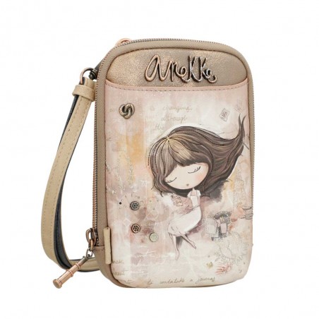 Anekke | Mini sac femme 2 cpts "Memories" | Pochette téléphone bandoulière marque Anekke pas cher Anekke | Mini sac femme 2 cpts "Memories" | Pochette téléphone bandoulière marque Anekke pas cher