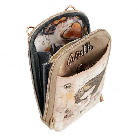 Anekke | Mini sac femme 2 cpts "Memories" | Pochette téléphone bandoulière marque Anekke pas cher Anekke | Mini sac femme 2 cpts "Memories" | Pochette téléphone bandoulière marque Anekke pas cher