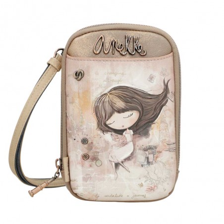 Anekke | Mini sac femme 2 cpts "Memories" | Pochette téléphone bandoulière marque Anekke pas cher Anekke | Mini sac femme 2 cpts "Memories" | Pochette téléphone bandoulière marque Anekke pas cher
