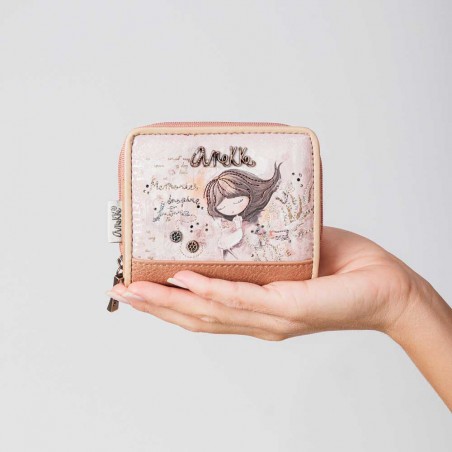 Anekke | Portefeuille mini femme "Memories" | Petit porte-monnaie et cartes marque Anekke pas cher Anekke | Portefeuille mini femme "Memories" | Petit porte-monnaie et cartes marque Anekke pas cher