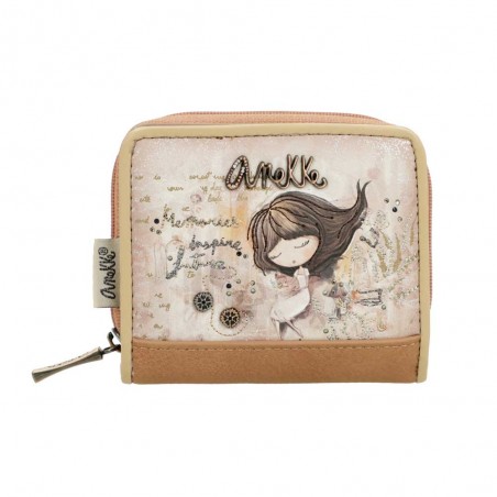 Anekke | Portefeuille mini femme "Memories" | Petit porte-monnaie et cartes marque Anekke pas cher Anekke | Portefeuille mini femme "Memories" | Petit porte-monnaie et cartes marque Anekke pas cher
