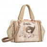 Anekke | Sac à main fermoir vintage "Memories" | Sac femme porté main avec bandoulière marque Anekke pas cher Anekke | Sac à main fermoir vintage "Memories" | Sac femme porté main avec bandoulière marque Anekke pas cher