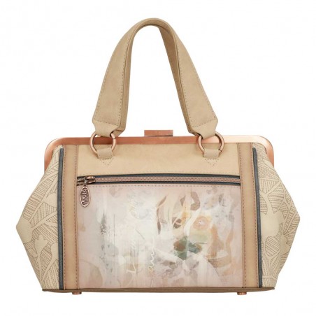 Anekke | Sac à main fermoir vintage "Memories" | Sac femme porté main avec bandoulière marque Anekke pas cher