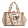 Anekke | Sac à main fermoir vintage "Memories" | Sac femme porté main avec bandoulière marque Anekke pas cher Anekke | Sac à main fermoir vintage "Memories" | Sac femme porté main avec bandoulière marque Anekke pas cher