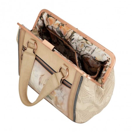 Anekke | Sac à main fermoir vintage "Memories" | Sac femme porté main avec bandoulière marque Anekke pas cher