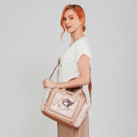 Anekke | Sac à main 2 anses "Memories" | Sac femme porté main ave bandoulière marque Anekke pas cher Anekke | Sac à main 2 anses "Memories" | Sac femme porté main ave bandoulière marque Anekke pas cher
