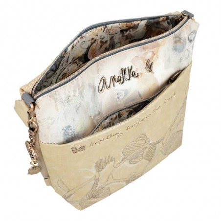 Anekke | Sac bandoulière large "Whispers" | Sac femme porté croisé grand volume marque Anekke pas cher Anekke | Sac bandoulière large "Whispers" | Sac femme porté croisé grand volume marque Anekke pas cher